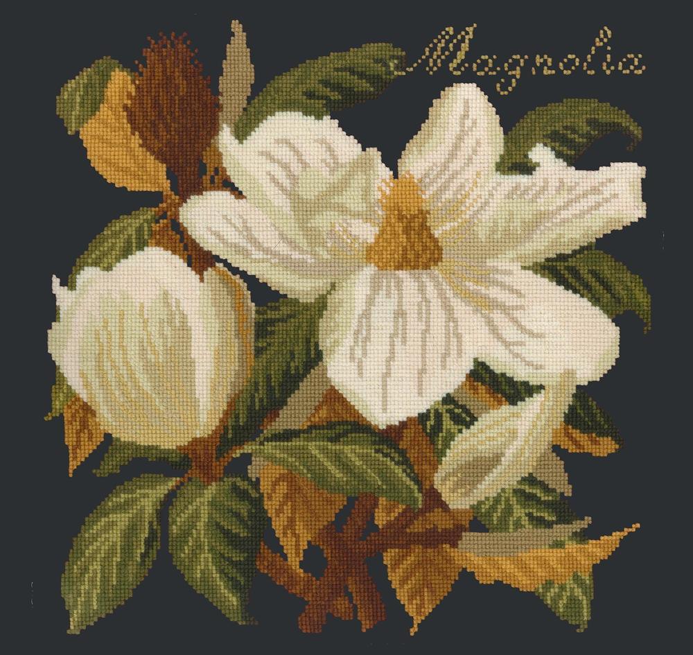 Magnolia Needlepoint Kit Kits Elizabeth Bradley Design 
