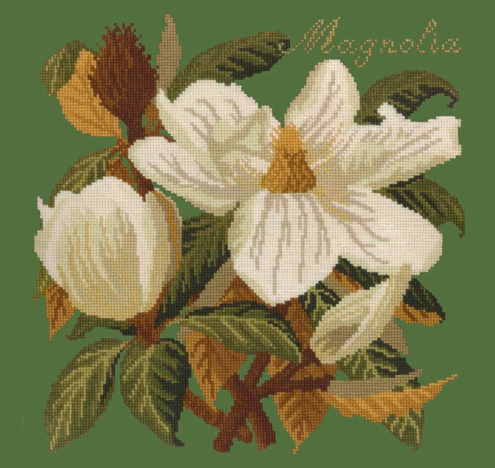 Magnolia Needlepoint Kit Kits Elizabeth Bradley Design 
