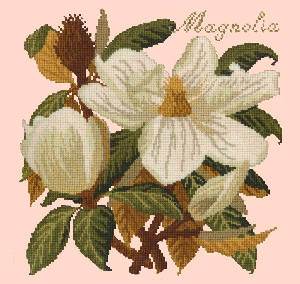 Magnolia Needlepoint Kit Kits Elizabeth Bradley Design 
