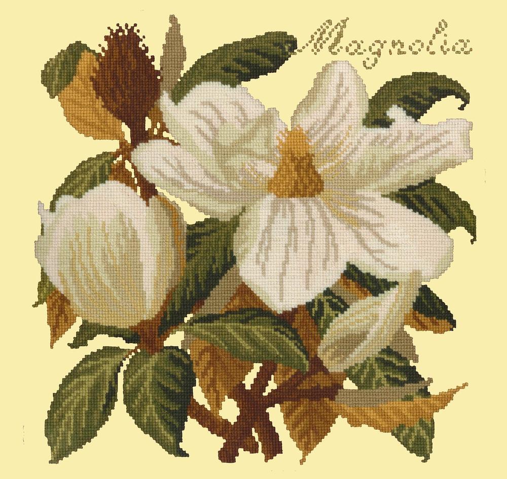 Magnolia Needlepoint Kit Kits Elizabeth Bradley Design 
