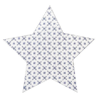 Mara's Star Painted Canvas Whimsy & Grace
