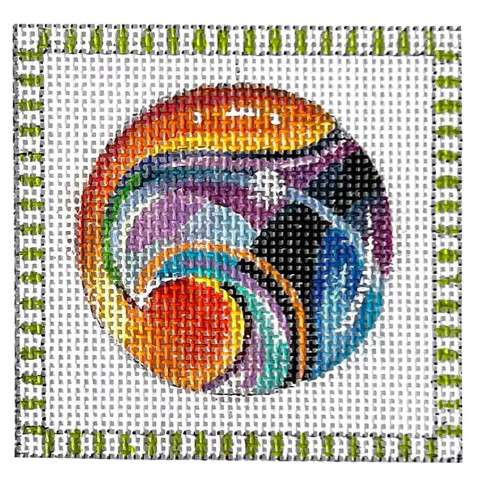 Marble Insert Painted Canvas Colors of Praise  - 1