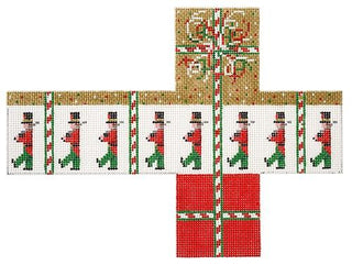 Marching Soldiers Cube (C&C) Painted Canvas Susan Roberts Needlepoint Designs, Inc. 
