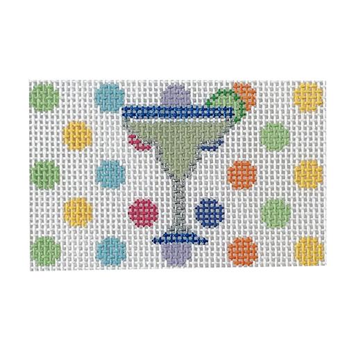 Margarita Insert with Multi Dots Painted Canvas Kangaroo Paw Designs 