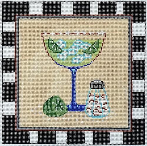 Margarita Painted Canvas Patti Mann  - 1