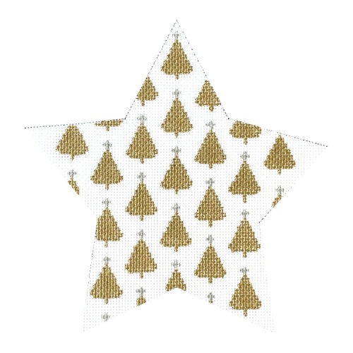 Marlee's Big Star Painted Canvas Whimsy & Grace - 1