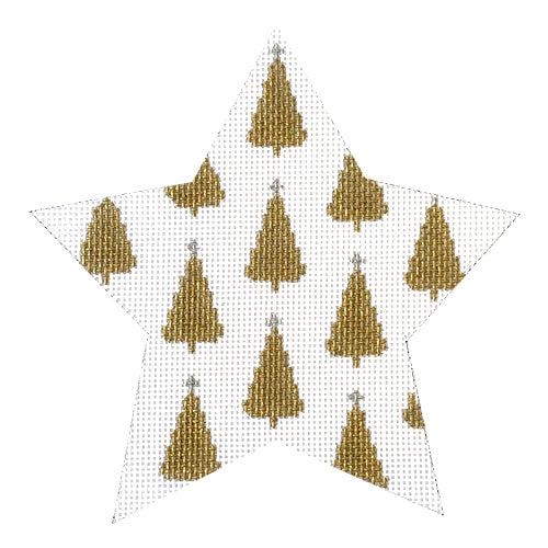 Marlee's Star 13 mesh Painted Canvas Whimsy & Grace 