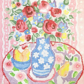 Matisse's Table #1 Painted Canvas Jean Smith 
