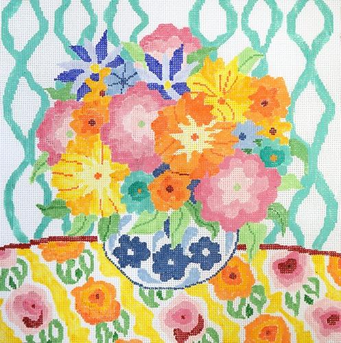 Matisse's Table #12 Painted Canvas Jean Smith 