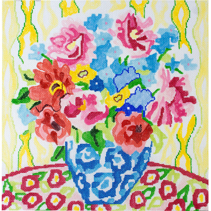 Matisse's Table #14 Painted Canvas Jean Smith 