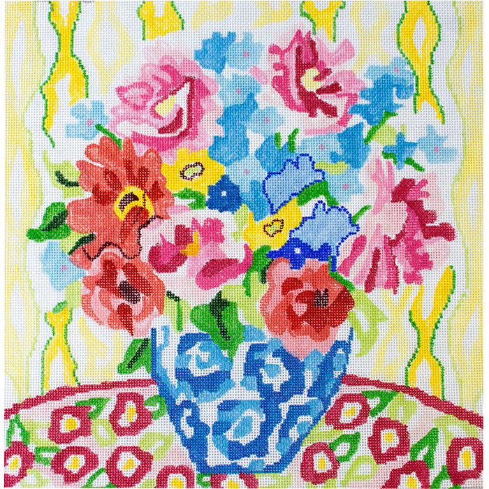 Matisse's Table #14 Painted Canvas Jean Smith  - 1