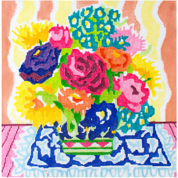 Matisse's Table #17 Painted Canvas Jean Smith  - 1
