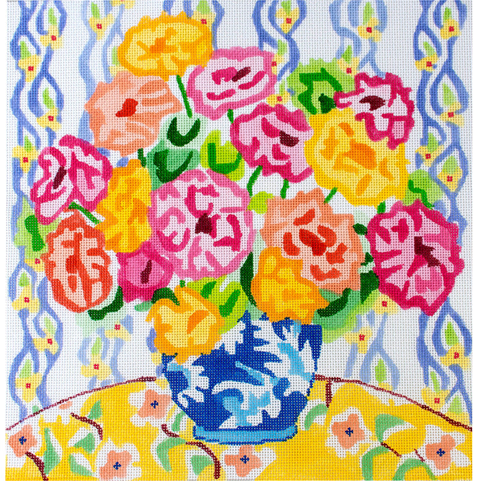 Matisse's Table #18 Painted Canvas Jean Smith  - 1