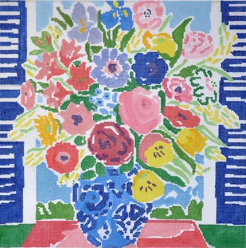 Matisse's Table #3 Painted Canvas Jean Smith 