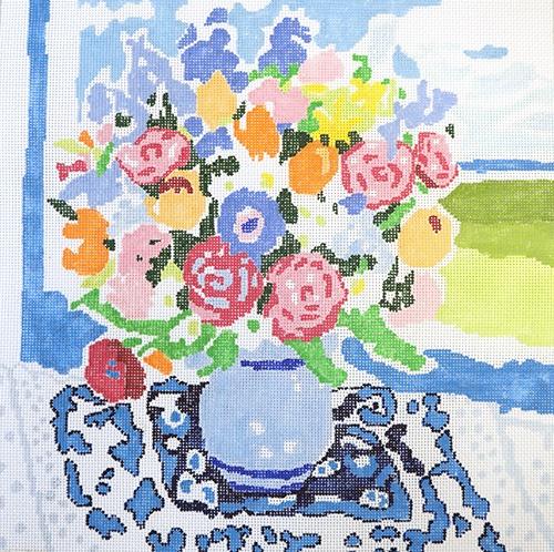 Matisse's Table #5 Painted Canvas Jean Smith 