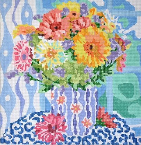 Matisse's Table #6 Painted Canvas Jean Smith  - 1