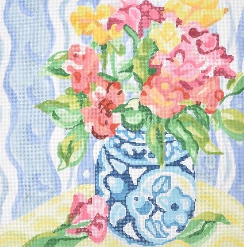 Matisse's Table #7 Painted Canvas Jean Smith  - 1