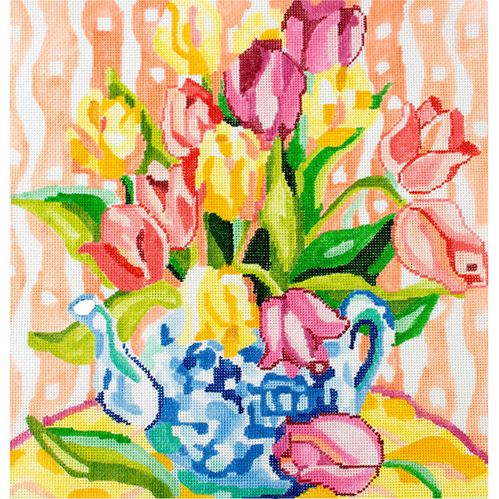 Matisse's Table #8 Painted Canvas Jean Smith  - 1
