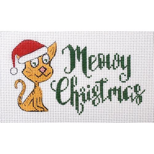 Meowy Christmas Painted Canvas A Poore Girl Paints 

