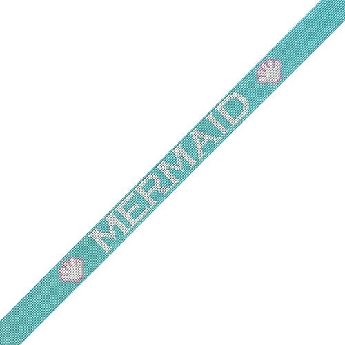 Mermaid Strap Painted Canvas Rachel Donley  - 1