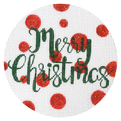 Merry Christmas Painted Canvas A Poore Girl Paints  - 1