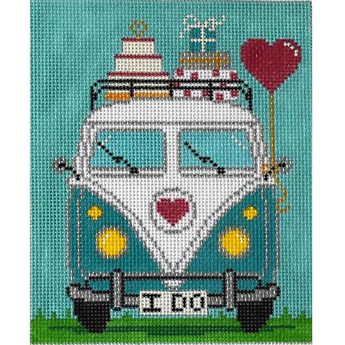 Micro Bus - Wedding Painted Canvas The Meredith Collection 