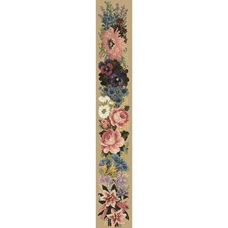 Midsummer Bell Pull Needlepoint Kit Kits Elizabeth Bradley Design Sand 
