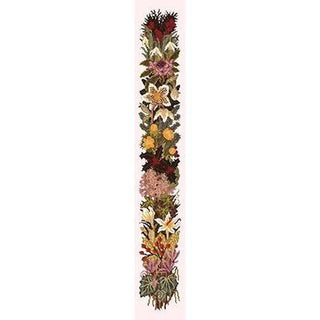 Midwinter Bell Pull Needlepoint Kit Kits Elizabeth Bradley Design Cream 
