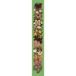 Midwinter Bell Pull Needlepoint Kit Kits Elizabeth Bradley Design Grass Green 
