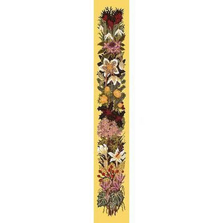 Midwinter Bell Pull Needlepoint Kit Kits Elizabeth Bradley Design Sunflower Yellow 
