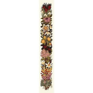 Midwinter Bell Pull Needlepoint Kit Kits Elizabeth Bradley Design Winter White 
