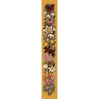 Midwinter Bell Pull Needlepoint Kit Kits Elizabeth Bradley Design Yellow 
