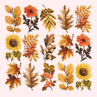 Millefleur Autumn Kits Elizabeth Bradley Design Cream 
