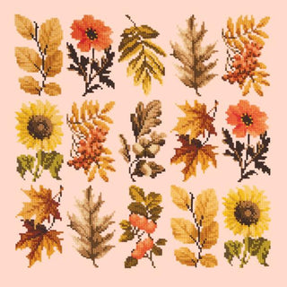 Millefleur Autumn Kits Elizabeth Bradley Design Salmon Pink 
