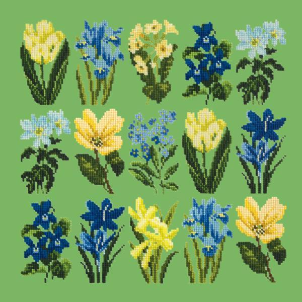 Millefleur Spring Kits Elizabeth Bradley Design Grass Green 
