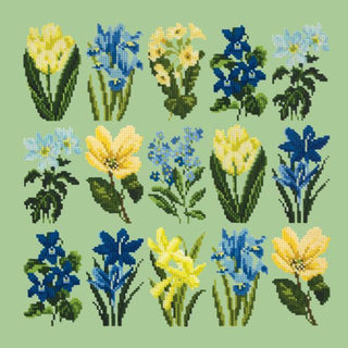 Millefleur Spring Kits Elizabeth Bradley Design Pale Green 

