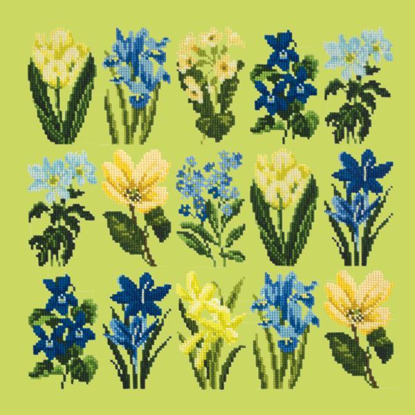 Millefleur Spring Kits Elizabeth Bradley Design Pale Lime 
