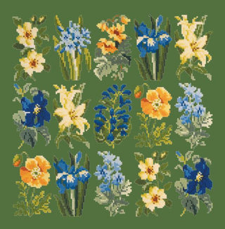 Millefleur Summer Kits Elizabeth Bradley Design Dark Green 

