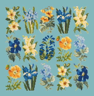 Millefleur Summer Kits Elizabeth Bradley Design Duck Egg Blue 
