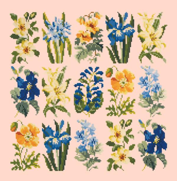 Millefleur Summer Kits Elizabeth Bradley Design Salmon Pink 
