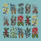 Millefleur Winter Kits Elizabeth Bradley Design Duck Egg Blue 