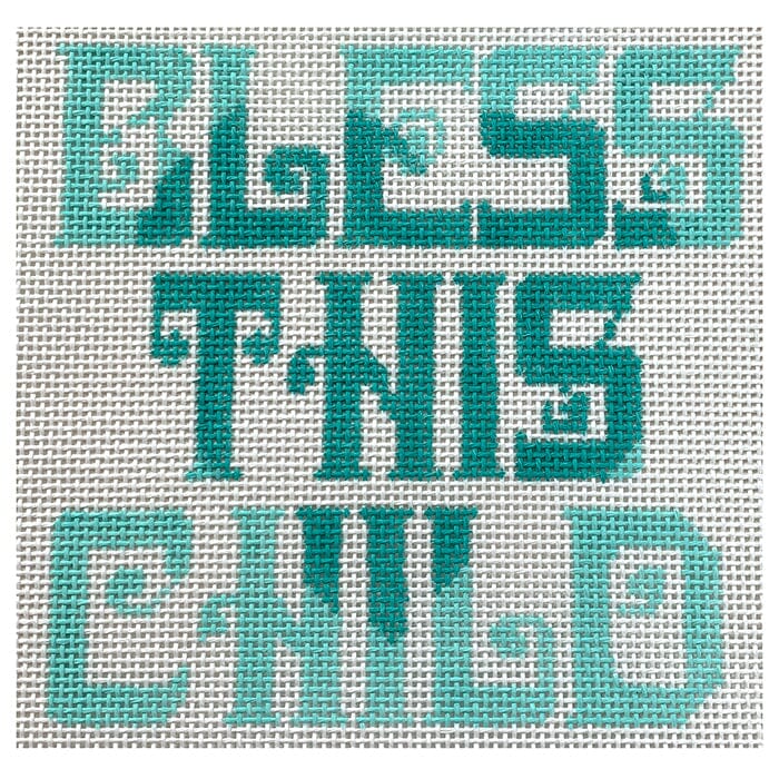 Millennial Collection   Bless This Child Painted Canvas Patricia Sone  - 1
