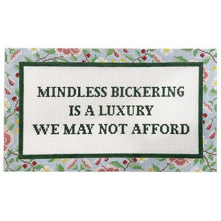 Mindless Bickering is a Luxury Painted Canvas C'ate La Vie 

