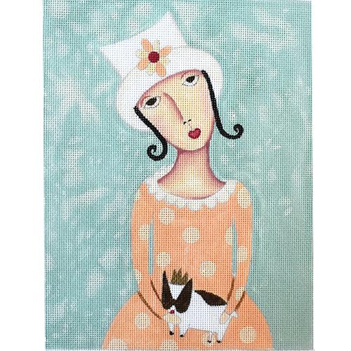Miss January Painted Canvas Love You More  - 1