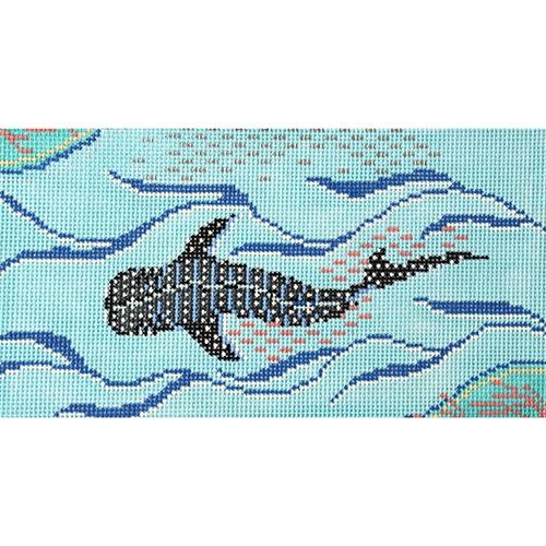 Mission Blue Painted Canvas Thorn Alexander  - 1