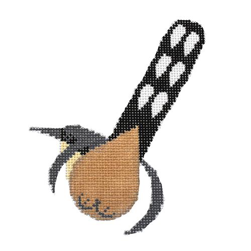 Mocking Bird Painted Canvas Charley Harper  - 1