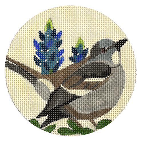 Mockingbird Painted Canvas Melissa Prince Designs  - 1