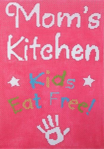 Mom's Kitchen Painted Canvas Chris Lewis 
