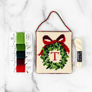 Monogram Wreath with Bow Kit Kits KCN Designers 
