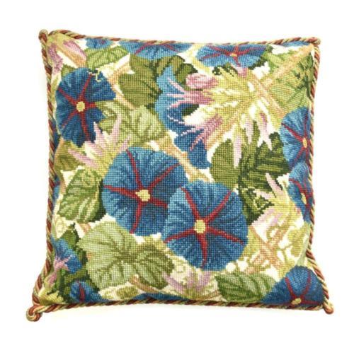 Morning Glory Trellis Needlepoint Kit Kits Elizabeth Bradley Design 
